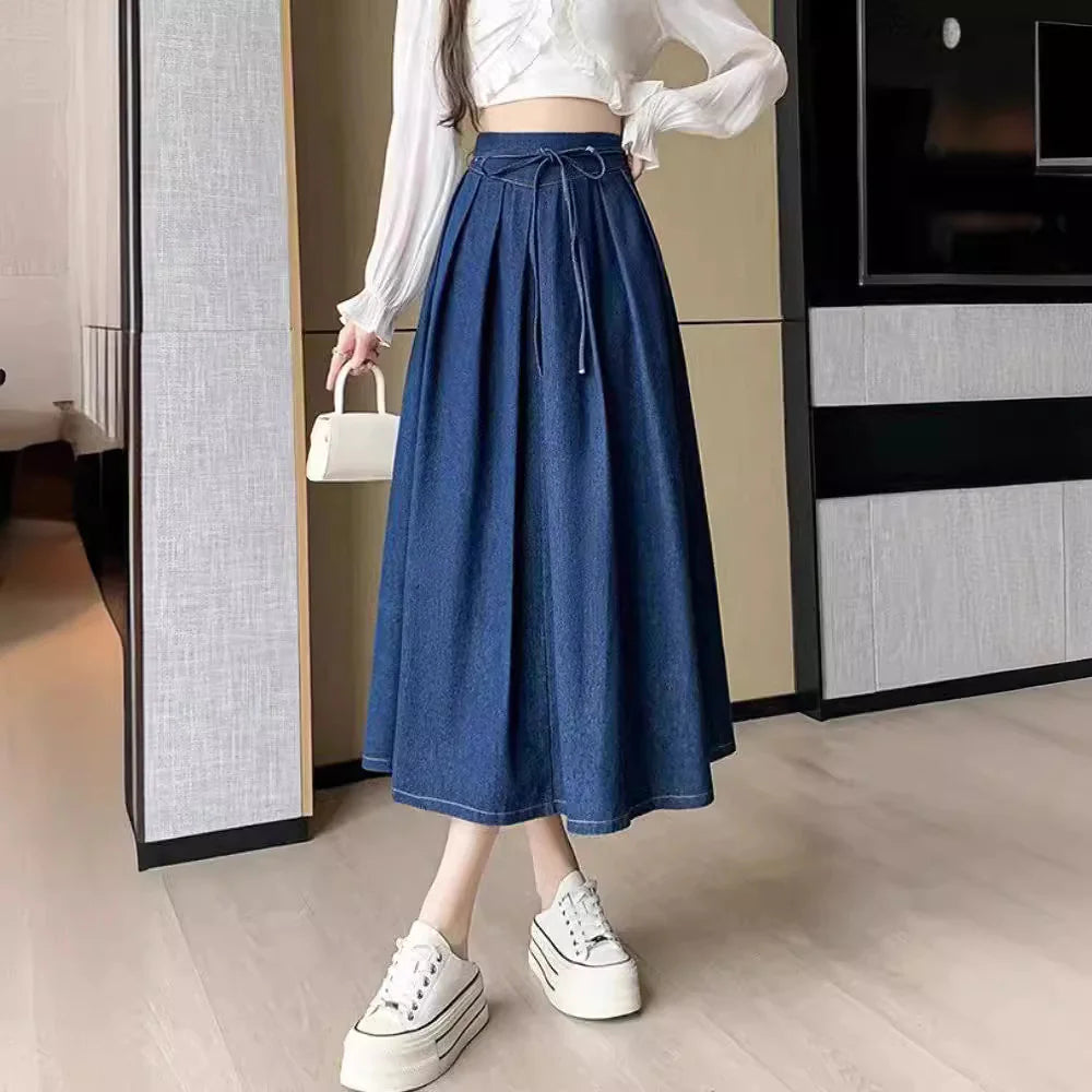 High Waist Skirts with No Splits for Women