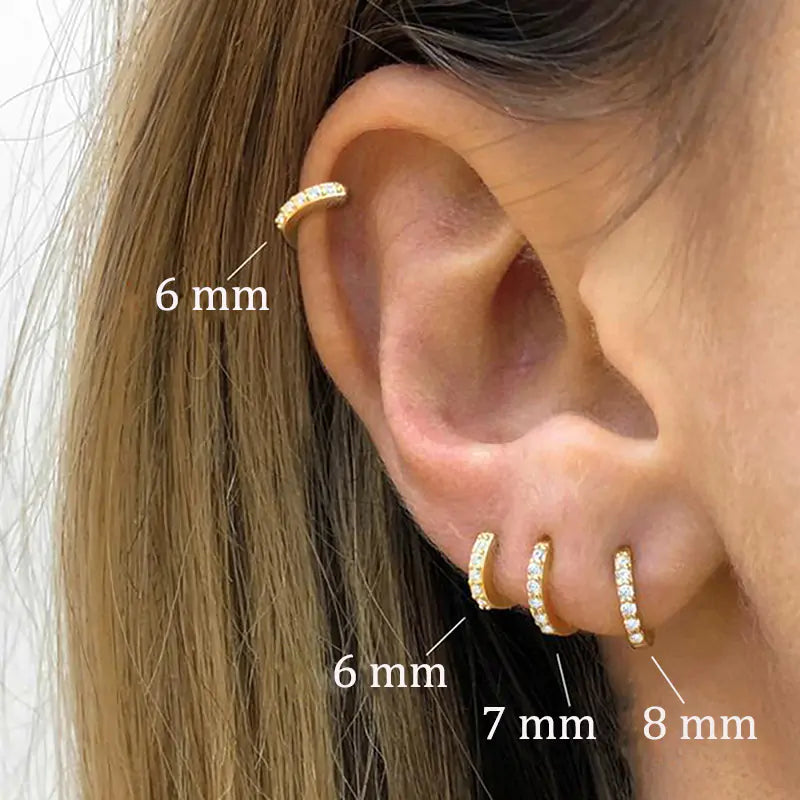 Minimalist Hoop Earrings