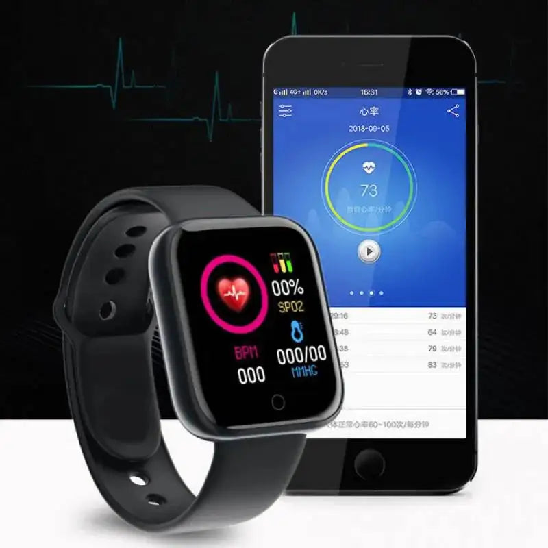 Bluetooth Smartwatch Fitness Tracker